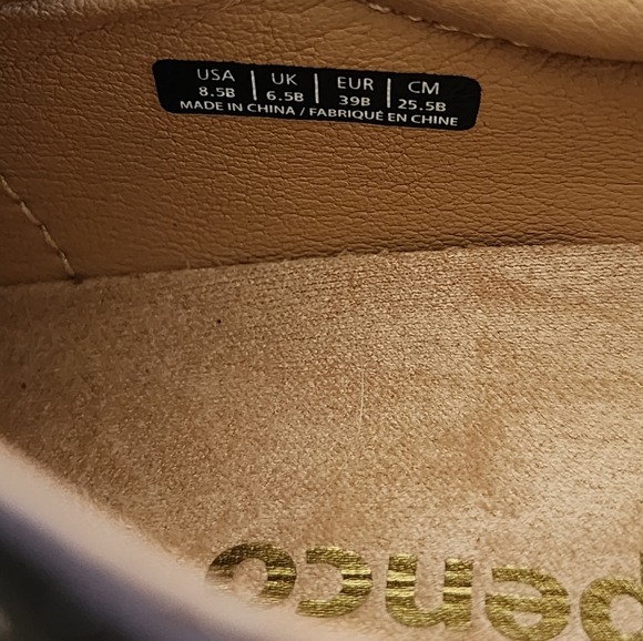 Spenco Malibu Lux orthotics Size 8.5B Leather Espresso - Picture 5 of 6